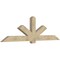 Ekena Millwork Kennewick Rough Sawn Timber Gable Bracket, Douglas Fir, 96"W x 28"H x 4"D x 6"F, 7/12 Pitch GBW096X28X0406KEN00RDF - alternate 2